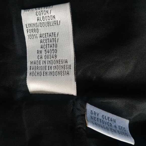 Vintage 90's Jones N.Y. Plaid Double-Breasted Pea Blazer Coat Cropped Wool - Picture 12 of 14